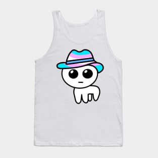 Yippee Cool Hat (Trans) Tank Top